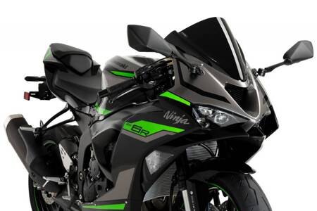 Szyba sportowa PUIG do Kawasaki ZX-6R Ninja 24 Czarny (N) 21831N