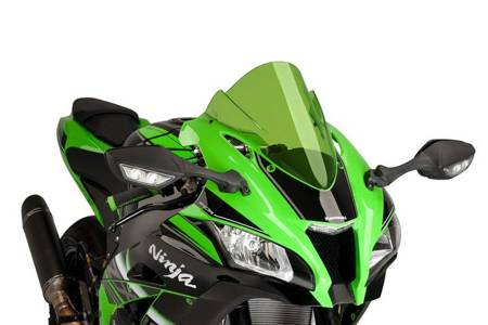 Szyba sportowa PUIG do Kawasaki ZX10R 16-20 Zielony (V) 8912V