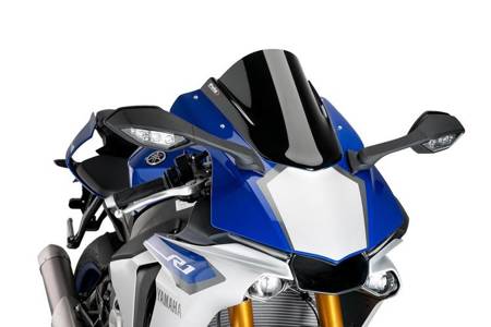 Szyba sportowa PUIG do Yamaha YZF R1 15-19 Czarny (N) 7648N