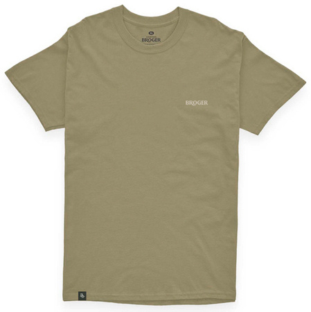 T-SHIRT BROGER MOTO CHILL CLUB OLIVE