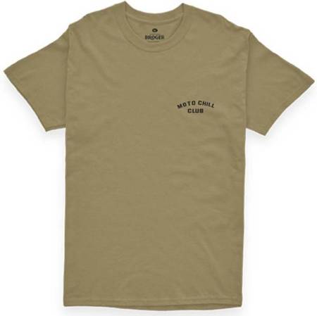 T-SHIRT BROGER RACER OLIVE