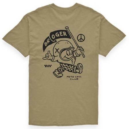 T-SHIRT BROGER RACER OLIVE