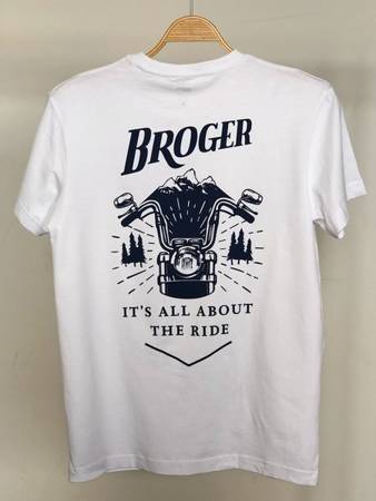 T-Shirt Broger Alaska Dark White