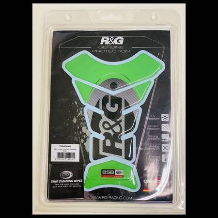 TANK PAD RG RACING FACTORY KAWASAKI GREEN