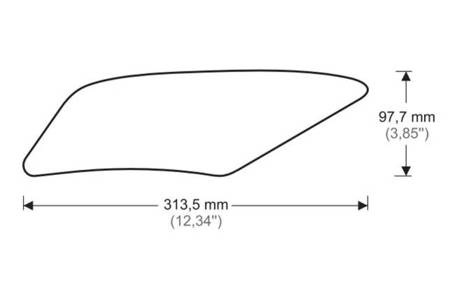 TANKPADY BOCZNE PUIG DO YAMAHA R6 17-20