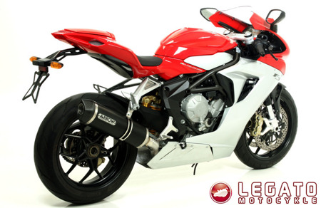 Tłumik końcowy Arrow Race-Tech Aluminium Blac MV Agusta F3 2012-2016