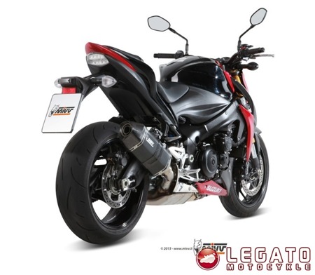 Tłumik końcowy Mivv Speed Edge Black Suzuki GSX-S 1000 2015-2016