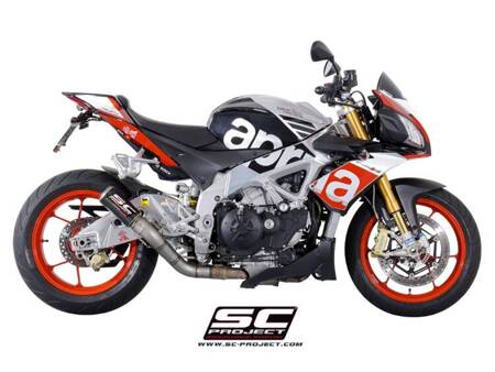 Tłumik końcowy SC Project CR-T Carbon Aprilia Tuono V4 2015-2016