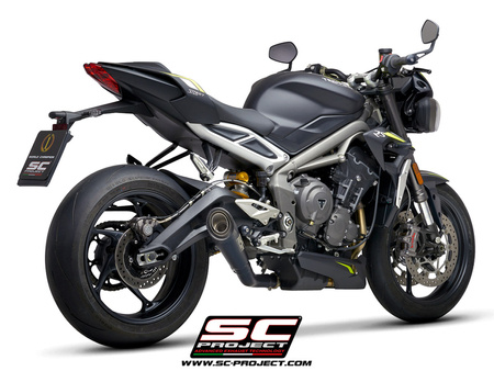 Tłumik końcowy SC Project S1 Titanium Triumph Street Triple 765 2017-2019