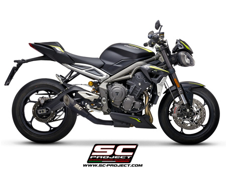 Tłumik końcowy SC Project S1 Titanium Triumph Street Triple 765 2017-2019