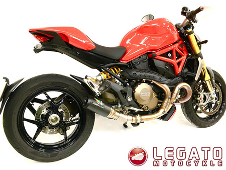 Tłumik końcowy + decat Austin Racing DUCATI MONSTER 821/1200