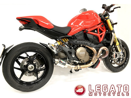 Tłumik końcowy + decat Austin Racing DUCATI MONSTER 821/1200