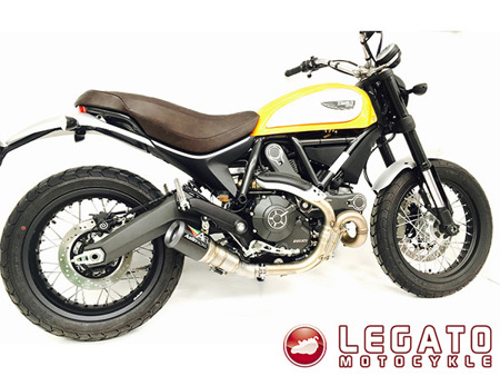 Tłumik końcowy + decat Austin Racing DUCATI SCRAMBLER 800&400 