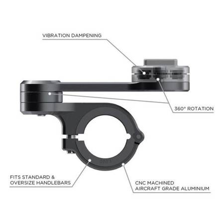 UCHWYT NA KIEROWNICĘ SP CONNECT MOTO MOUNT PRO BLACK