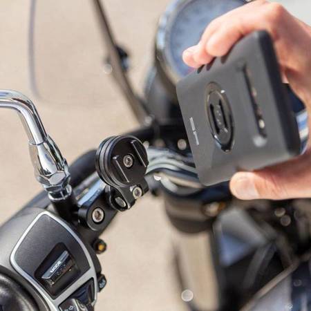 UCHWYT NA ŚRUBĘ W KIEROWNICY SP CONNECT CLUTCH MOTO MOUNT PRO BLACK