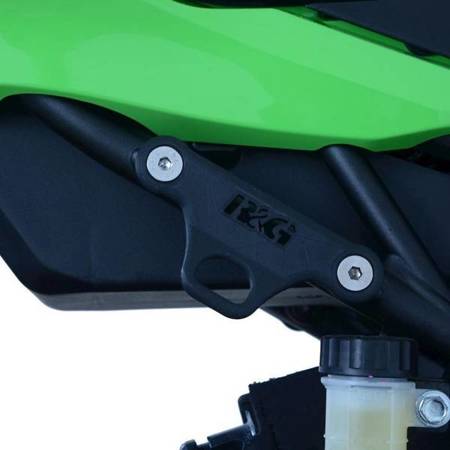 UCHWYTY NA PASY TRANSPORTOWE RG RACING 2 SZT KAWASAKI ZX-25R 20- BLACK