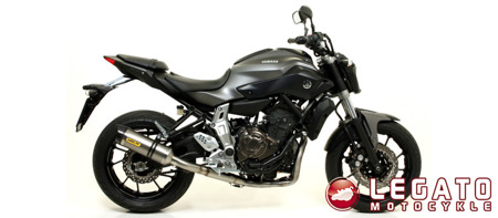 Układ wydechowy Arrow Street Thunder Tytan Yamaha MT-07 2014-2017