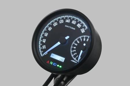 VELONA-W Prędkościomierz 200 KM/H i 9000RPM  80mm