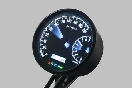 VELONA-W Prędkościomierz 200 KM/H i 9000RPM  80mm