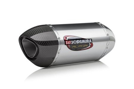 Yoshimura tłumik końcowy z decatem 3/4 System Alpha Stalowy Yamaha YZF-R1 2020-2021