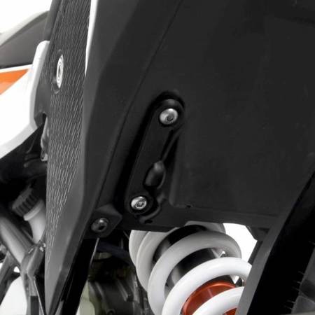 ZAŚLEPKA PODNÓŻKA RG RACING KTM 390 ADVENTURE 20- LEWA STRONA BLACK