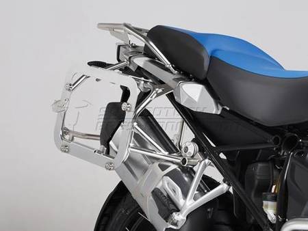 ZESTAW ADAPTERÓW NA ORYGINALNE STELAŻE BOCZNE SW-MOTECH BMW R1200GS LC ADV NA KUFRY TRAX SILVER