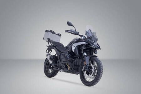 ZESTAW KUFRA CENTRALNEGO TRAX ADV BMW R 1300 GS (23-) SILVER