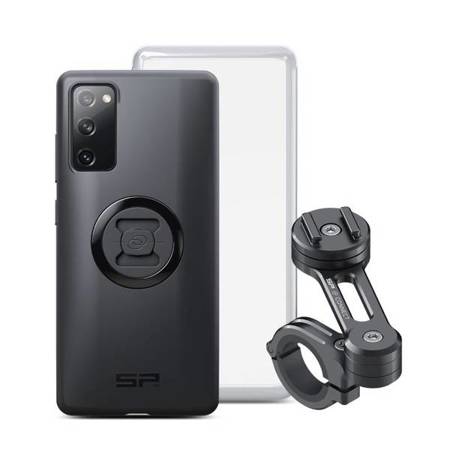 ZESTAW SP CONNECT MOTO BUNDLE NA KIEROWNICĘ NA TELEFON IPHONE 12 MINI BLACK