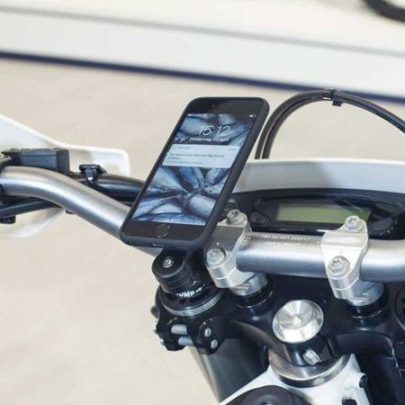 ZESTAW UNIWERSALNY Z ADAPTEREM SP CONNECT MOTO BUNDLE NA KIEROWNICĘ BLACK