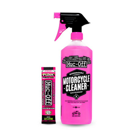 Zestaw 1+1 Saszetka Punk Powder - 1L Nano Tech Motorcycle Cleaner