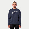 BLUZA ALPINESTARS AGELESS CREW NAVY/GREY