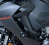 CRASHPADY AERO RG RACING HONDA CBR1000RR 17/SP 17-/SP2 17- BLACK