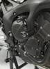 CRASHPADY AERO RG RACING YAMAHA FZ6/FAZER BLACK