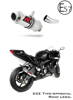 Dominator tłumik GP1 Kawasaki ZX6R 636 2009 - 2020 Homologowany