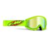 GOGLE FMF JUNIOR POWERCORE CORE YELLOW - SZYBA MIRROR GOLD