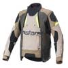 KURTKA TEKSTYLNA ALPINESTARS HALO DRYSTAR DARK KHAKI/SAND/FLUO YELLOW