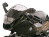 MRA Szyba motocyklowa BMW R 1200 S, R 12 S, 2006-, forma O, czarna