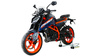 MRA Szyba motocyklowa KTM DUKE 390 2024-, forma NSPM, bezbarwna