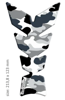 ONEDESIGN tankpad Moon "Soft touch" camouflage artic