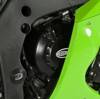 OSŁONA SILNIKA RG RACING KAWASAKI ZX10-R 11, PRAWA STRONA OSŁONA SPRZĘGŁA BLACK