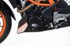 OSŁONA SILNIKA RG RACING KTM 390 DUKE 16-/RC 390 16-, LEWA STRONA BLACK