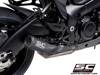 SC-Project tłumik końcowy CR-T Matt Black tytan z siatką Suzuki GSX-S1000 (2017- 2020) – F