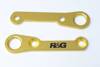 UCHWYTY NA PASY TRANSPORTOWE RG RACING HONDA CBR500R 16- GOLD