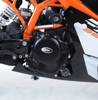 ZESTAW OSŁON SILNIKA RG RACING KTM RC390 17- (2 CZĘŚCI) BLACK